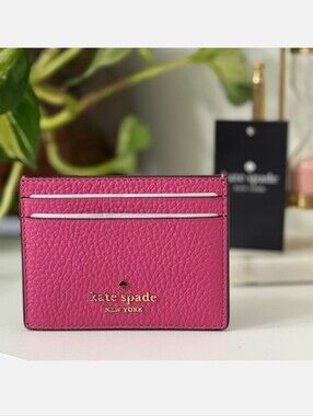 Kate Spade Juliet Small Card Holder NWT 3" x 4"